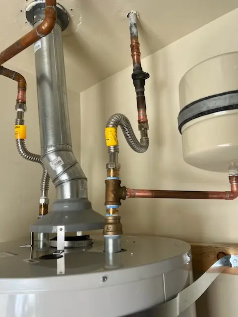 Water heater installation and plumbing repair in Emerald Forest